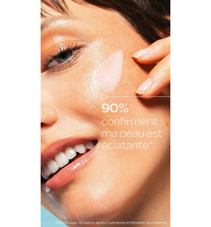 Fluide solaire Éclat – Soin hydratant illuminateur SPF30, 30 ml