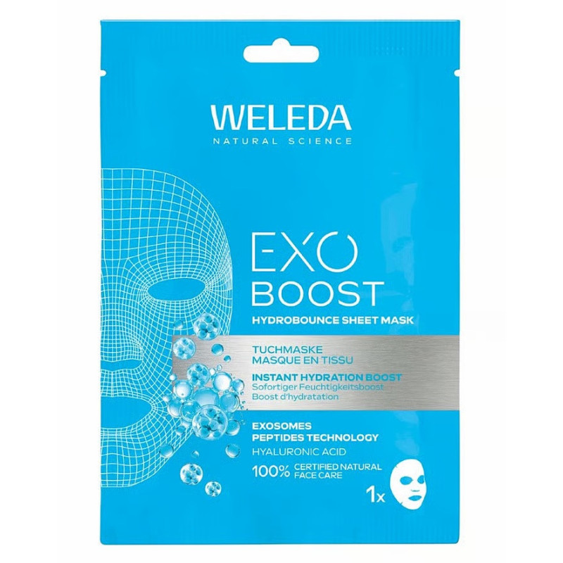 Weleda – Masque EXO BOOST Hydrobounce hydratant repulpant, 20 ml