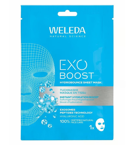 Weleda – Masque EXO BOOST Hydrobounce hydratant repulpant, 20 ml