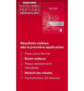 Weleda – Masque EXO BOOST Glow raffermissant éclat, 20 ml