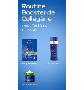 Weleda – Double Sérum EXO BOOST Gentiane Bleue & Edelweiss visage et cou, 30 ml