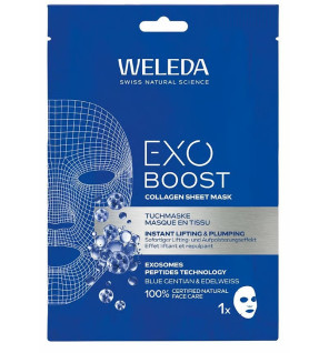 Weleda – Masque EXO BOOST Collagen effet liftant repulpant, 20 ml