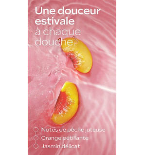 Weleda – Gel Douche Pink Peach édition limitée, 200 ml