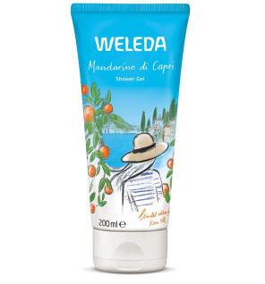 Weleda – Aroma Shower Gel Douche Mandarino Di Capri édition limitée, 200 ml
