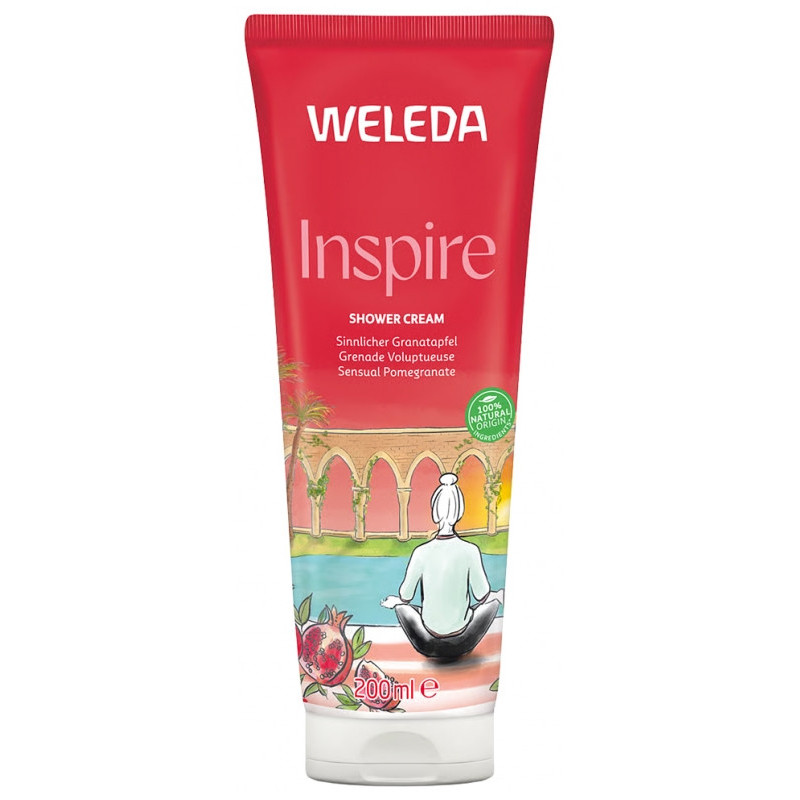 Weleda – Crème de Douche Inspire Grenade Voluptueuse, 200 ml