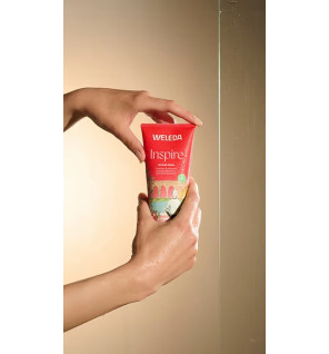Weleda – Crème de Douche Inspire Grenade Voluptueuse, 200 ml