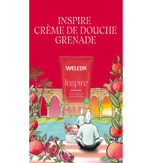 Weleda – Crème de Douche Inspire Grenade Voluptueuse, 200 ml