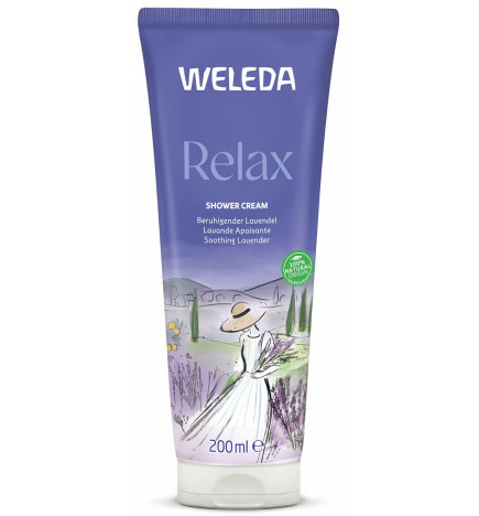 Weleda – Crème de Douche Relax Lavande Apaisante, 200 ml