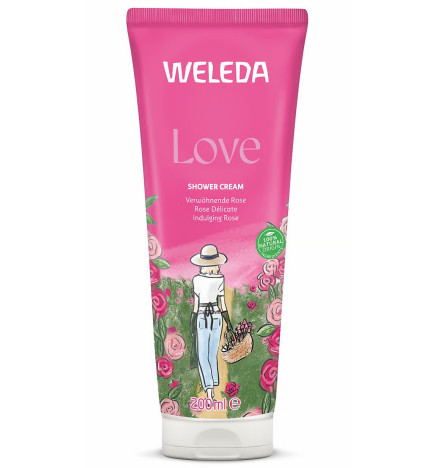 Weleda – Crème de Douche Love, 200 ml