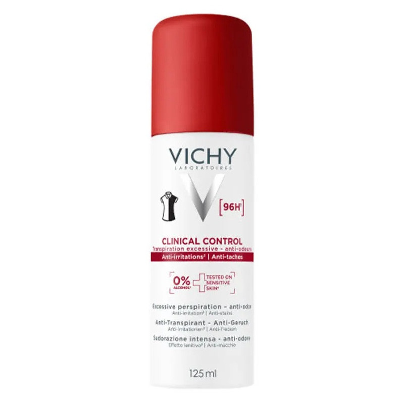 Vichy – Clinical Control Anti-transpirant 96h Mixte, 125 ml