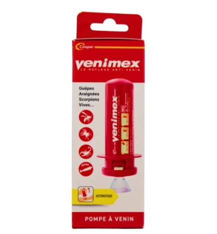 Cooper – Venimex Pompe à venin aspirante, 1 unité