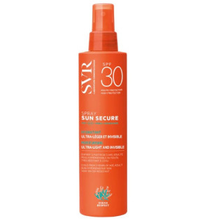 SVR – Sun Secure Spray SPF30 Haute Protection Visage et Corps, 200 ml