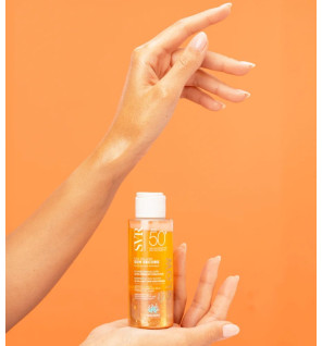 SVR – Sun Secure Eau Solaire Glow SPF50+ Visage et Corps, 100 ml