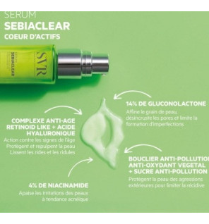 SVR – Sebiaclear Sérum Correcteur Global Anti-Imperfections, 30 ml