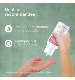 Saugella – Poligyn 50+ Soin Lavant Intime 3en1 Ménopause, 2 x 500 ml