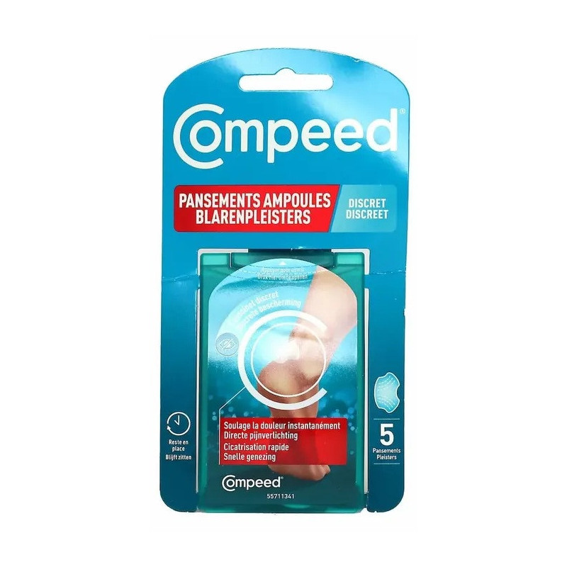Compeed – Pansements Ampoules Discret, 5 pansements