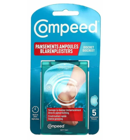 Compeed – Pansements Ampoules Discret, 5 pansements