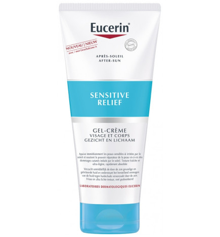Eucerin – Sun Protection Sensitive Relief Gel-Crème Après-Soleil, 200 ml