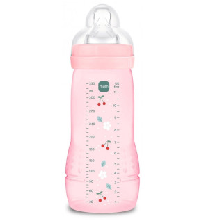 MAM – Easy Active Biberon 2ème Âge débit très rapide, 330 ml