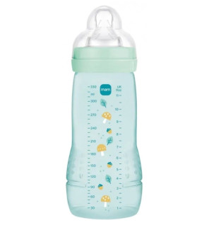 MAM – Easy Active Biberon 2ème Âge débit très rapide, 330 ml