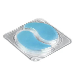 Klorane – Patchs yeux lissants & défatigants bleuet bio & acide hyaluronique, 2 patchs