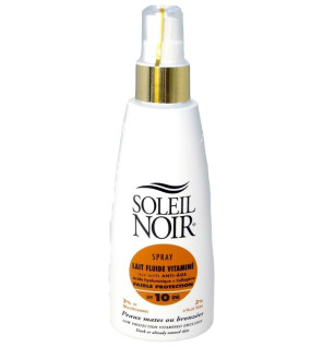 Soleil Noir – Lait fluide vitaminé anti-âge SPF10 UVA, 150 ml