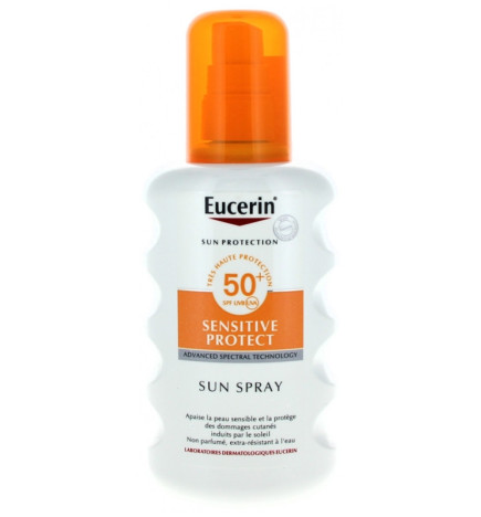 Eucerin – Sensitive Protect Sun Spray SPF50+, 200 ml