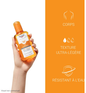 Eucerin – Sun Protection Oil Control Spray Transparent SPF50+, 200 ml