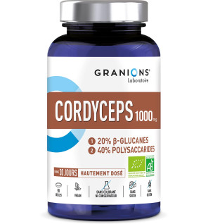 Granions – Cordyceps 1000 mg, 90 gélules