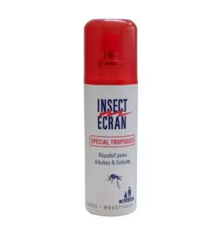 Insect Ecran – Spécial Tropiques Répulsif Moustiques, 75 ml