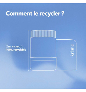 Krème – Déodorant Soin 24h rechargeable, 50 g