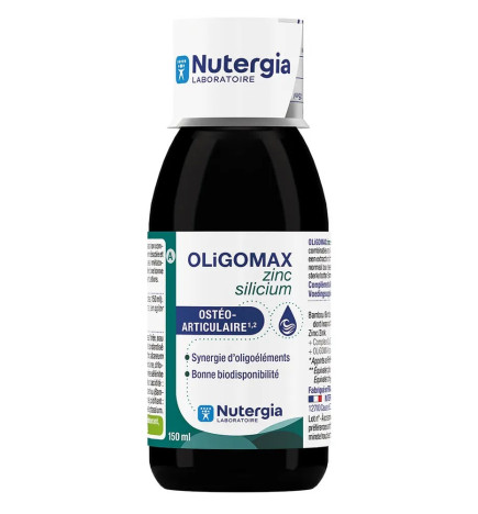 Nutergia – Oligomax Zinc Silicium, 150 ml