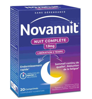 Sanofi – Novanuit Nuit Complète 1.9 mg, 40 capsules