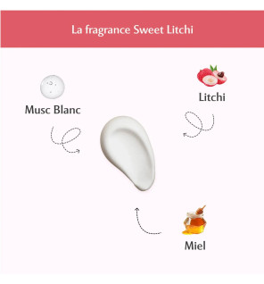 Musc Intime – Lait en Spray Parfumé Sweet Litchi, 200 ml