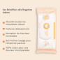 Musc Intime – La Précieuse Lingettes Intimes Amber Flower, 30 lingettes