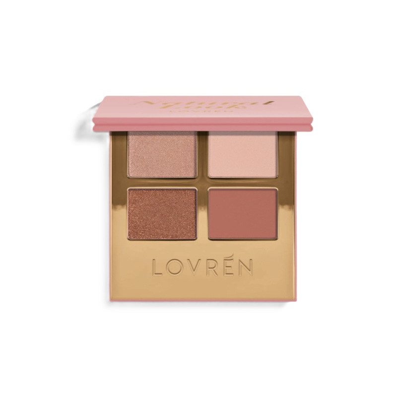 Lovren – Palette Ombre à Paupières Deep Sunset LOM3, 4 couleurs