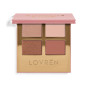 Lovren – Palette Ombre à Paupières Deep Sunset LOM3, 4 couleurs