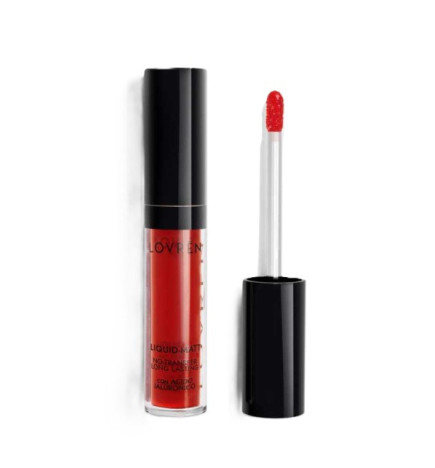 Lovren – Rouge à Lèvres Liquid Matt Rosso Intenso R3M, 4 ml