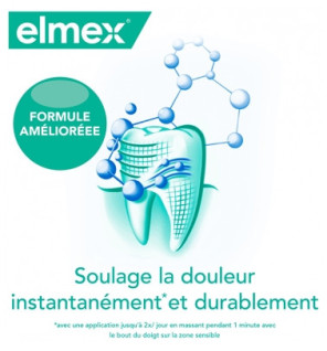 Elmex – Dentifrice Sensitive Professional lot de 2 x 75 ml
