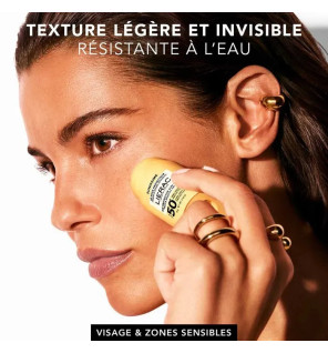 Lierac – Sunissime Stick Protecteur SPF50+ Visage & Zones Sensibles, 15 g