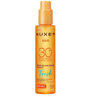 Nuxe – Sun Brume Solaire Fraîche SPF30 Visage Corps et Cuir Chevelu, 150 ml