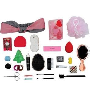 Parisax – Calendrier de l’Avent 2021 Accessoires Beauté, 24 pièces