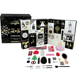 Parisax – Calendrier de l’Avent 2021 Accessoires Beauté, 24 pièces