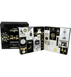 Parisax – Calendrier de l’Avent 2021 Accessoires Beauté, 24 pièces