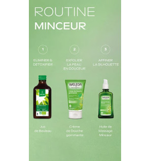 Weleda – Le Rituel Minceur Huile de Massage Minceur + Ventouse Anti-Cellulite, 100 ml