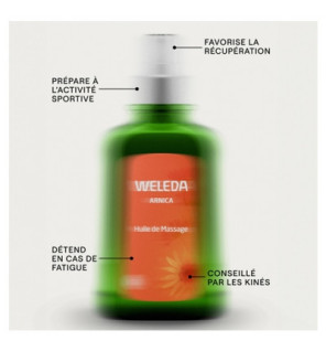 Weleda – Huile de Massage à l’Arnica, 200 ml