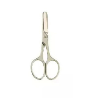 Vitry – Ciseaux de trousse bouts ronds inox, 1 unité