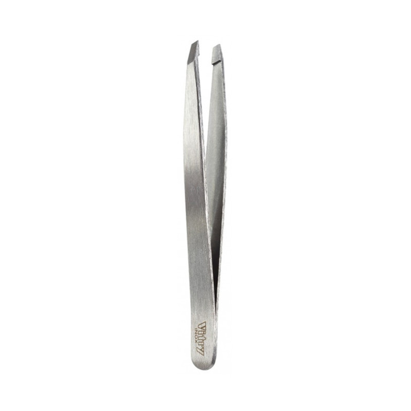 Vitry – Pince à épiler mors biais inox 8 cm, 1 pince Vitry – Pince à épiler mors biais inox 8 cm, 1 pince