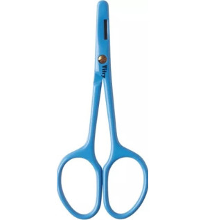Vitry – Ciseaux à ongles bébé sécurité avec fente inox, 1 paire