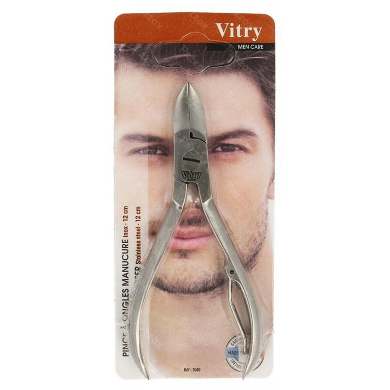 Vitry – Men Care pince à ongles manucure inox 12 cm, 1 pièce Vitry – Men Care pince à ongles manucure inox 12 cm, 1 pièce